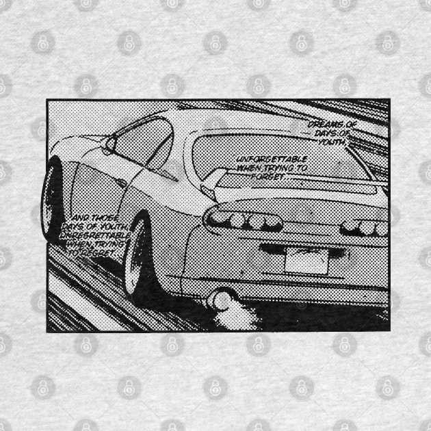 JZA80 Toyota Supra Manga by thesupragoddess